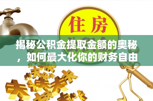 北市揭秘公积金提取金额的奥秘，如何最大化你的财务自由